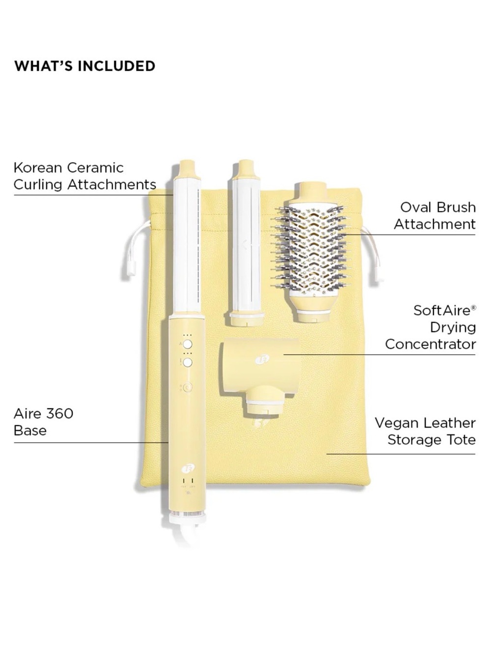 AIRE 360 CERAMIC DUAL VOLTAGE AIR STYLER - getaway budld - Picture 3 of 11
